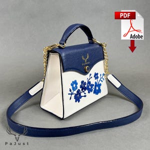 Taschen Schnittmuster - PaJust NeChe Handtasche Schnittmuster, Schultertasche Schnittmuster, Schultertasche Schnittmuster, Handtasche Schnittmuster, Crossbody Tasche Schnittmuster, Pdf Schnittmuster