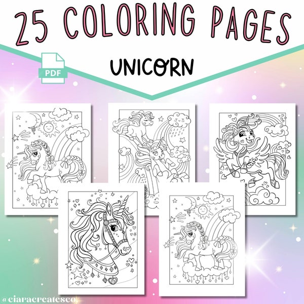 Unicorn Coloring Pages, Unicorn Coloring Pages For Kids, Printable Coloring Pages, Kids Coloring Pages, Girls Coloring Pages, Unicorn Sheets