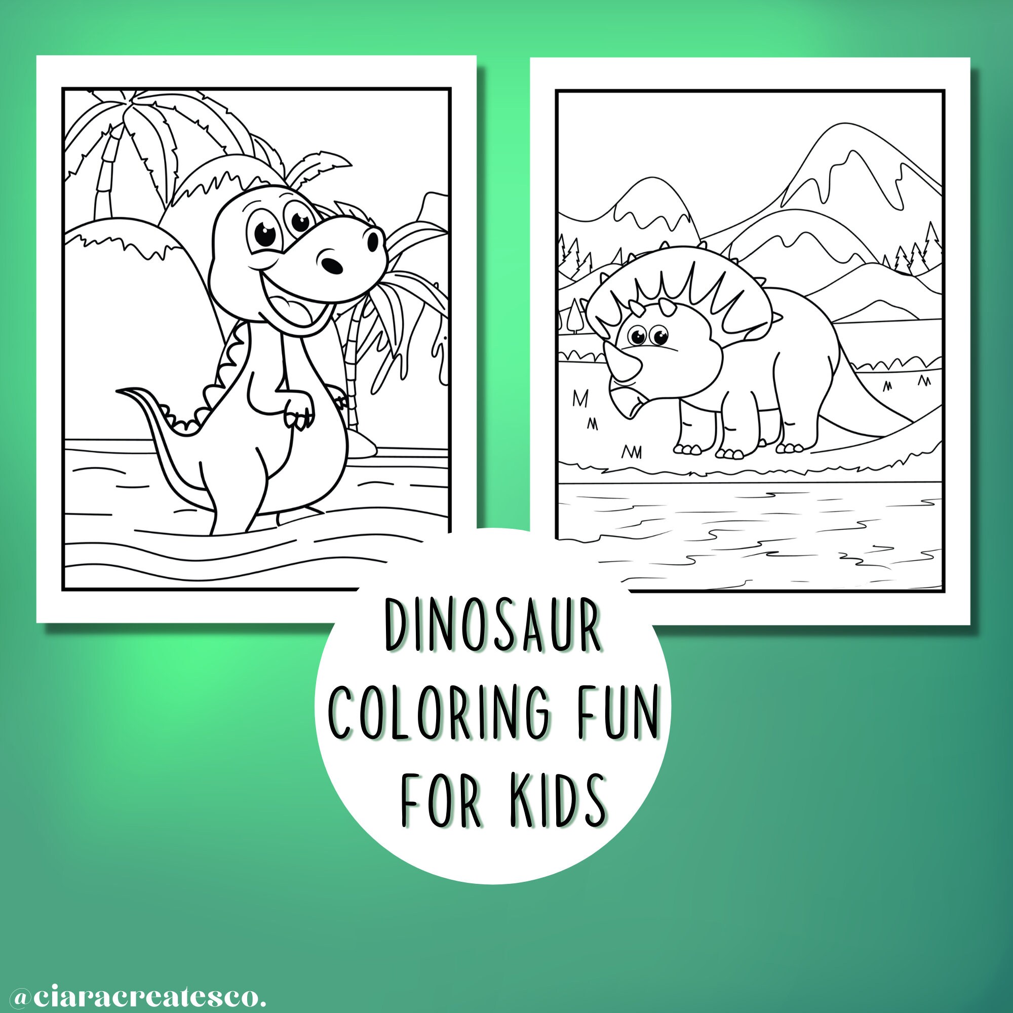 The Natural History Colouring Book, Dinosaurs, Activity Book for Kids,  Colouring Pages, 100 Animals, Christmas Gift, Fun Learning Nature 
