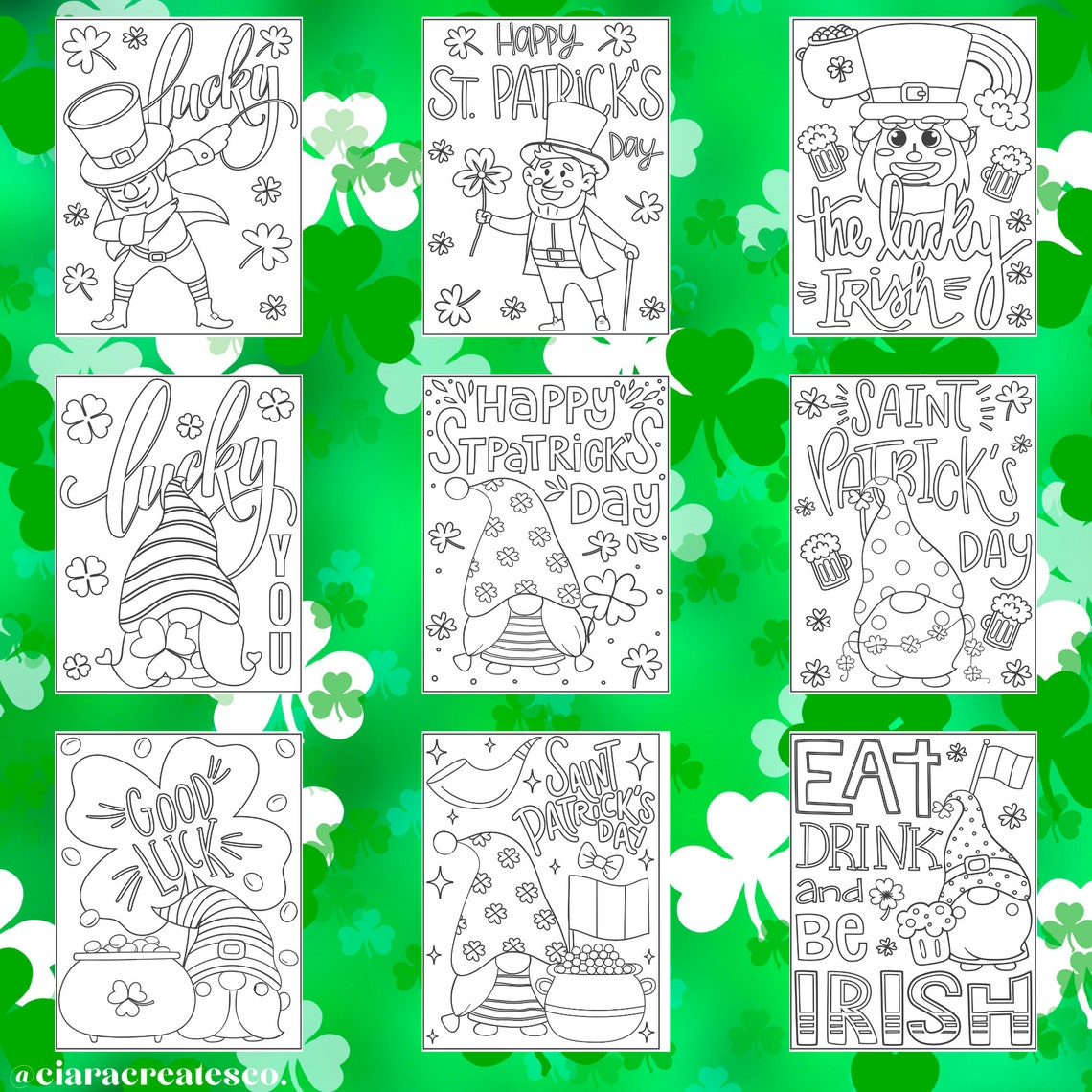 St Patricks Day Coloring Pages, Kids St Patricks Day Coloring Pages, St