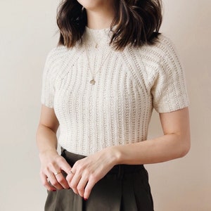 Luna Tee KNITTING PATTERN