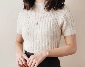 Luna Tee KNITTING PATTERN