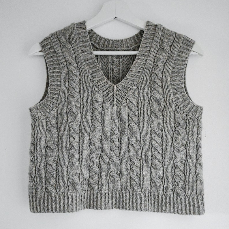 Arcuate Vest KNITTING PATTERN image 5