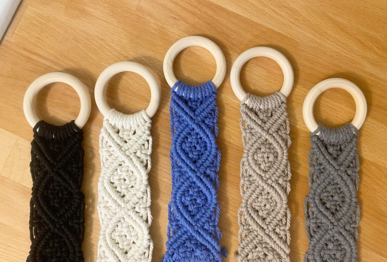 Kitchen Towel Holder Macrame Hand/tea Towel Holder Etsy