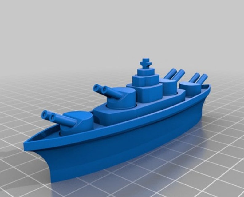 3D Printed Battleships - Etsy