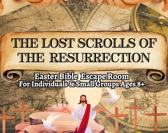 Easter Bible Escape Room: Resurrection Game for Kids (DIY Printable)
