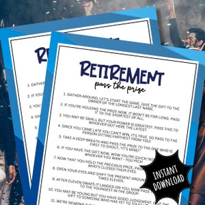 Pensioenfeest Geef de prijs door Links Rechts voor Man Vrouw Leraar Baas Collega Gepensioneerde Icebreaker Kantoorfeest Kleine bijeenkomst Spelactiviteit