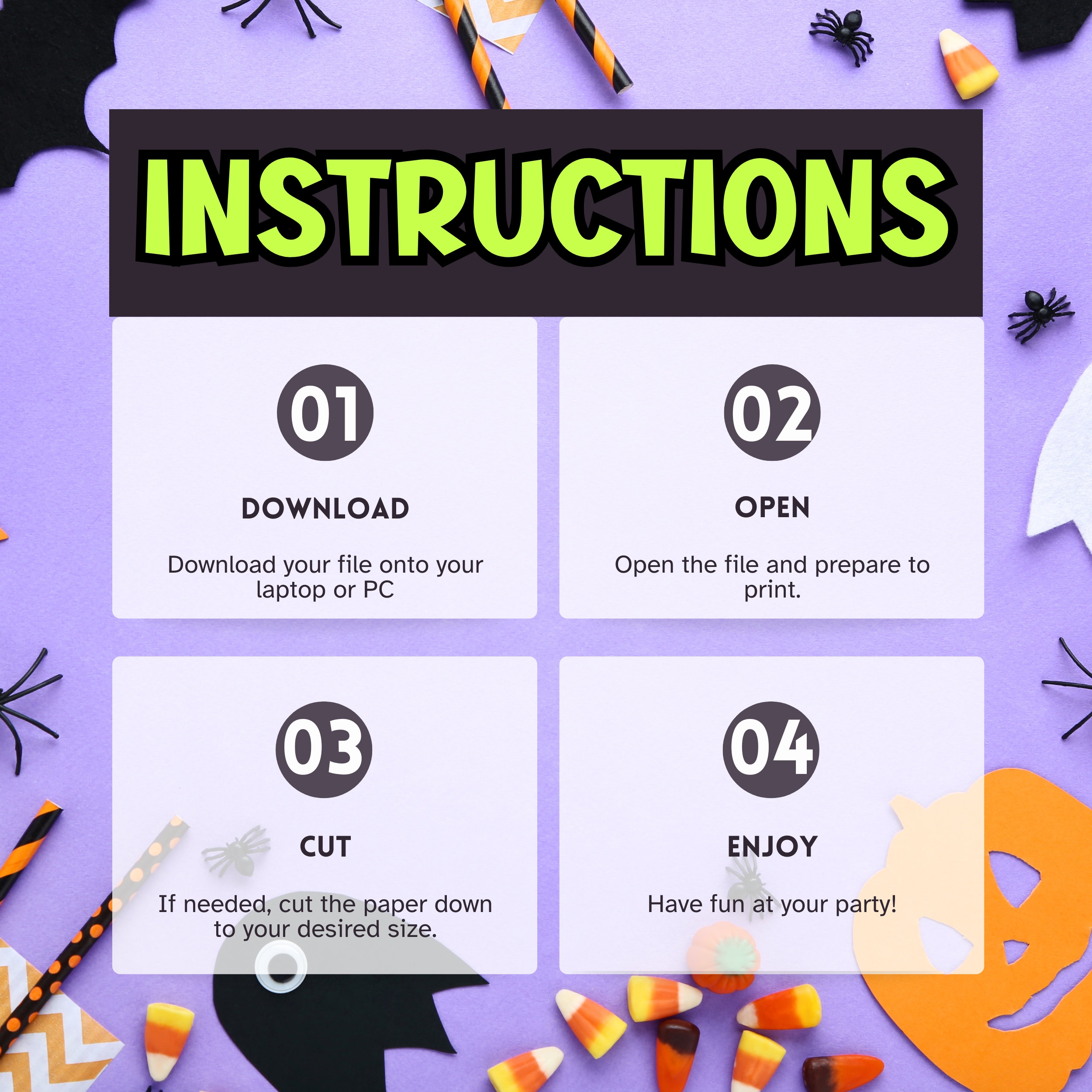 Halloween Word Search: Easy Printable Game for Kids (PDF) - Etsy