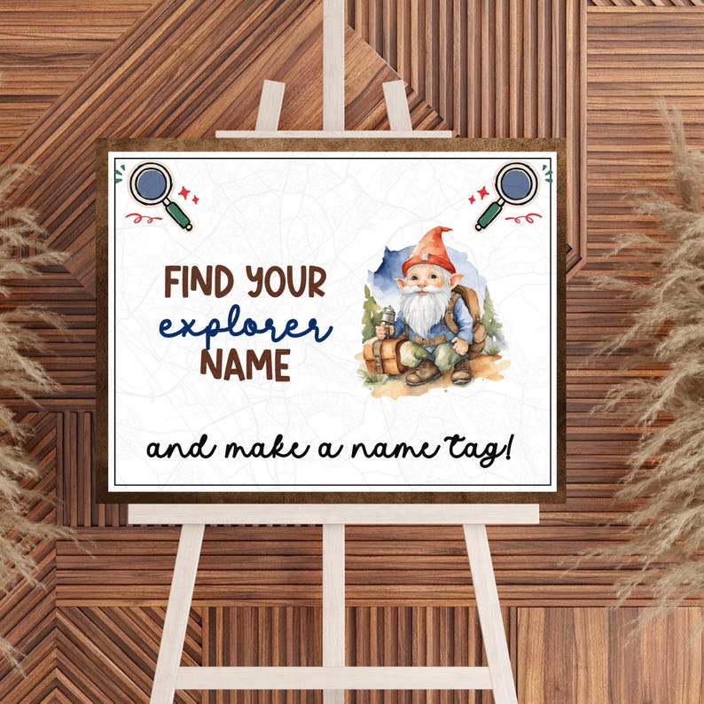 Explorer Name Generator: Kids Travel Adventure Game (digital Download ...