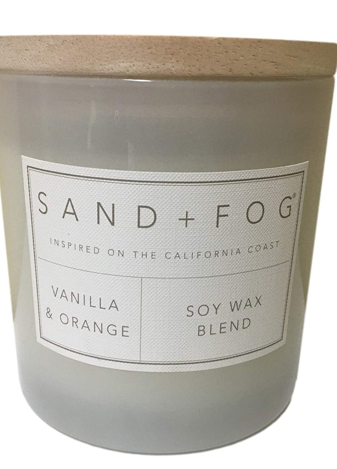 Sand and fog vanilla & orange 25 Oz candle Etsy