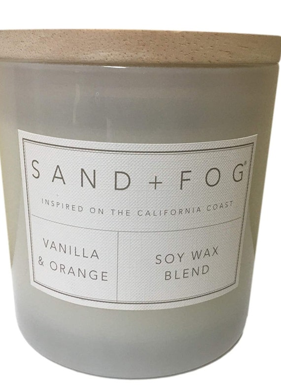 Sand and fog vanilla & orange 25 Oz candle Etsy