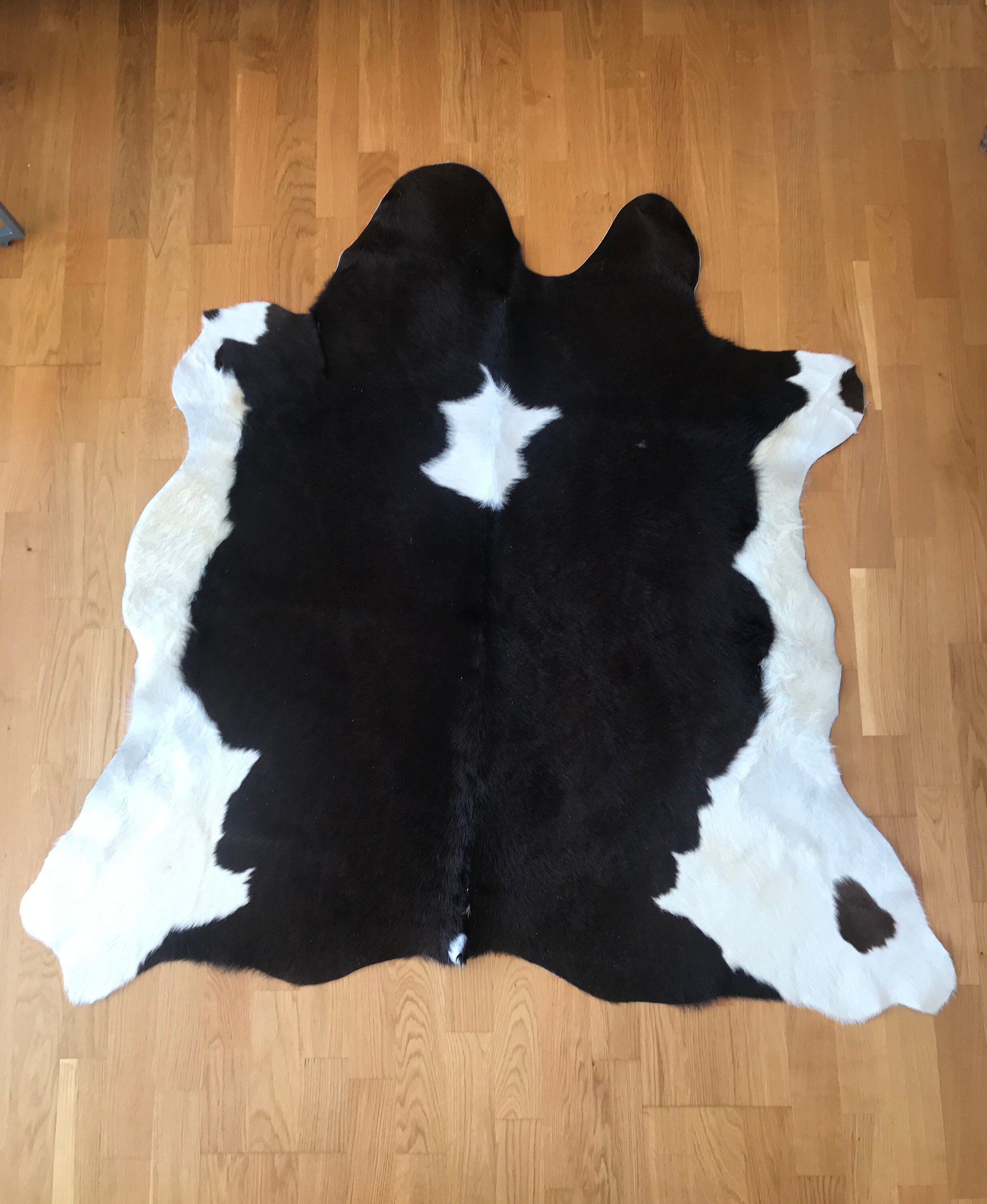 Amazing Black and White Large Cowhide Rug Cow skin Rug Etsy