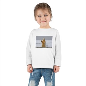 Toddler Long Sleeve - &#39;Hi, Bear&#39; Shirt