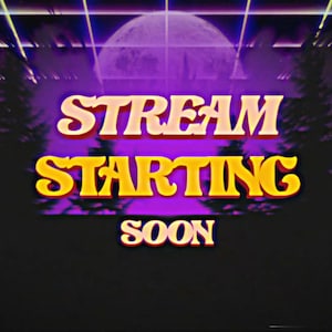 Animated Retro Stream Pack | Animated Alerts | Stinger Transition | Twitch & YouTube