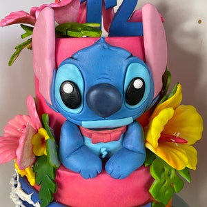 Stitch Cake Topper, Stitch Birthday, Stitch Party, Cake Topper