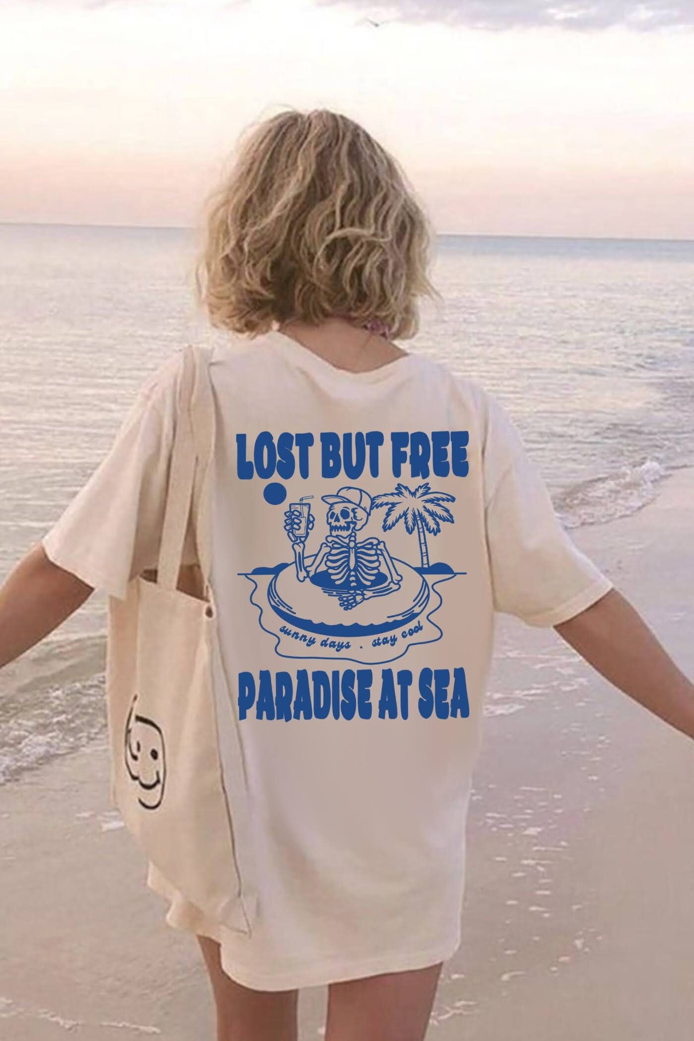 Lost but Free Shirt Life is Better at the Beach Tee - Etsy