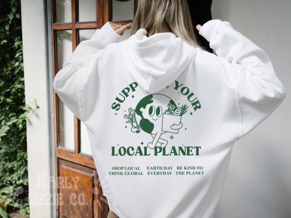 Trendy planet top cat hoodie