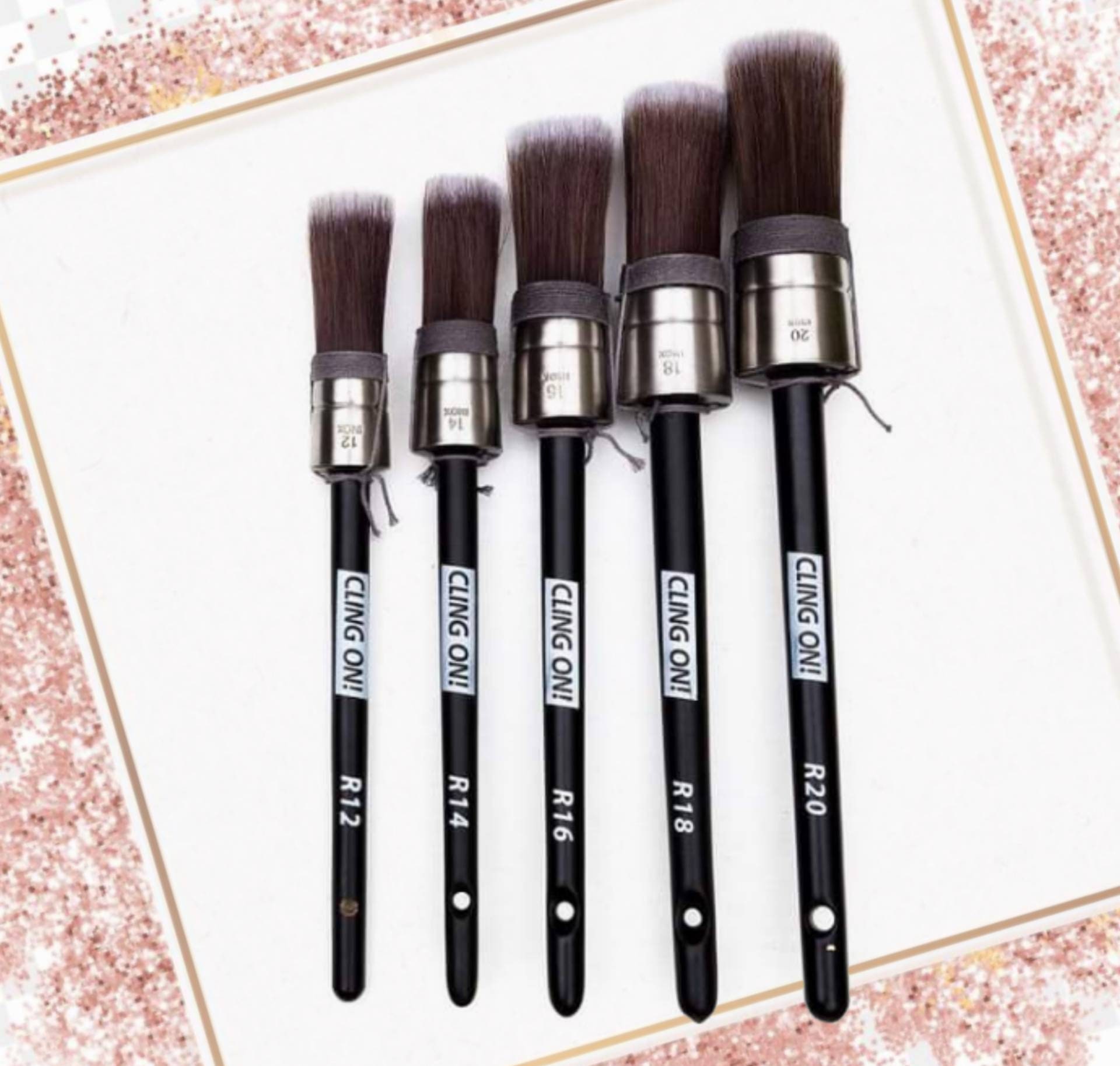 Cling on Premium Paint Brush Round R12 R14 R16 R18 R20 Etsy