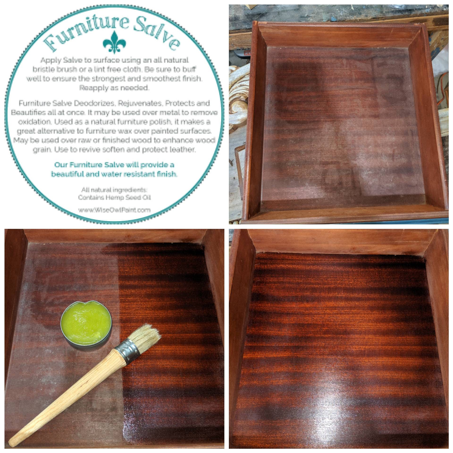 Wise Owl Furniture Salve 1oz Samples 16 Scents Available Etsy