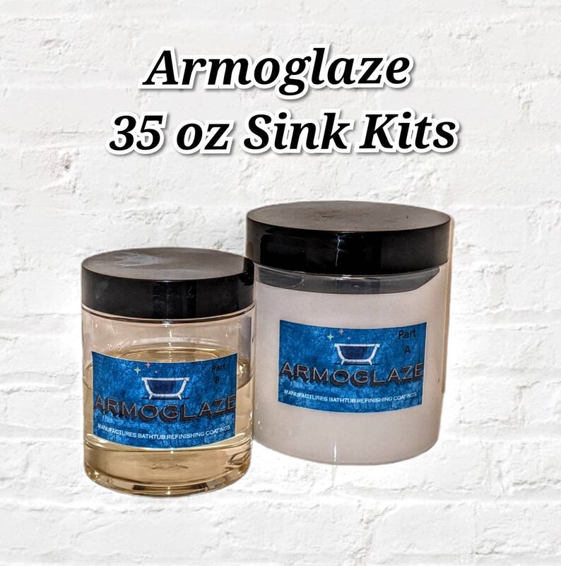 Armoglaze Sink Refinishing Kit Etsy