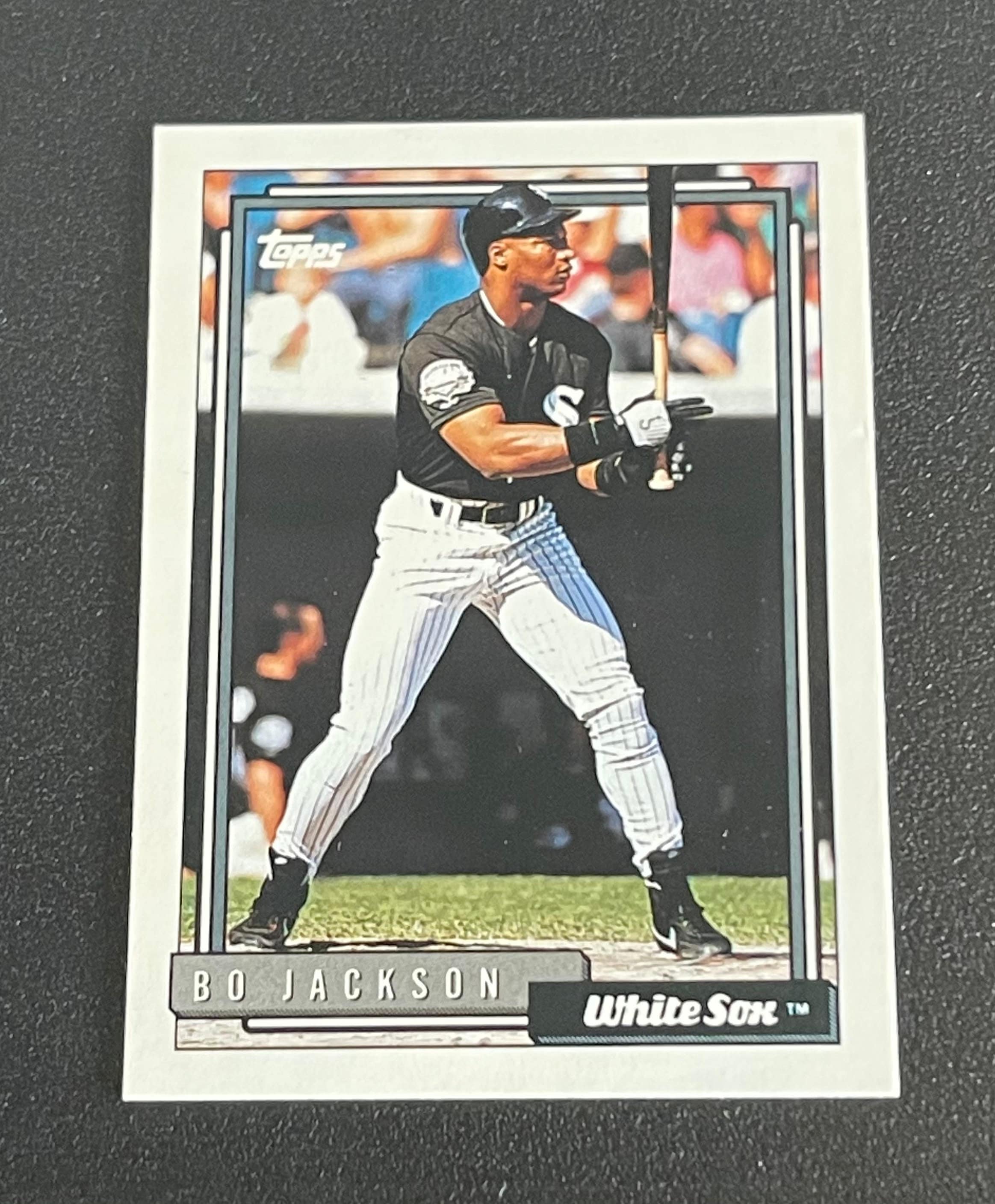 Vintage Bo Jackson Topps 1992 Card 290 MLB Baseball Near Etsy