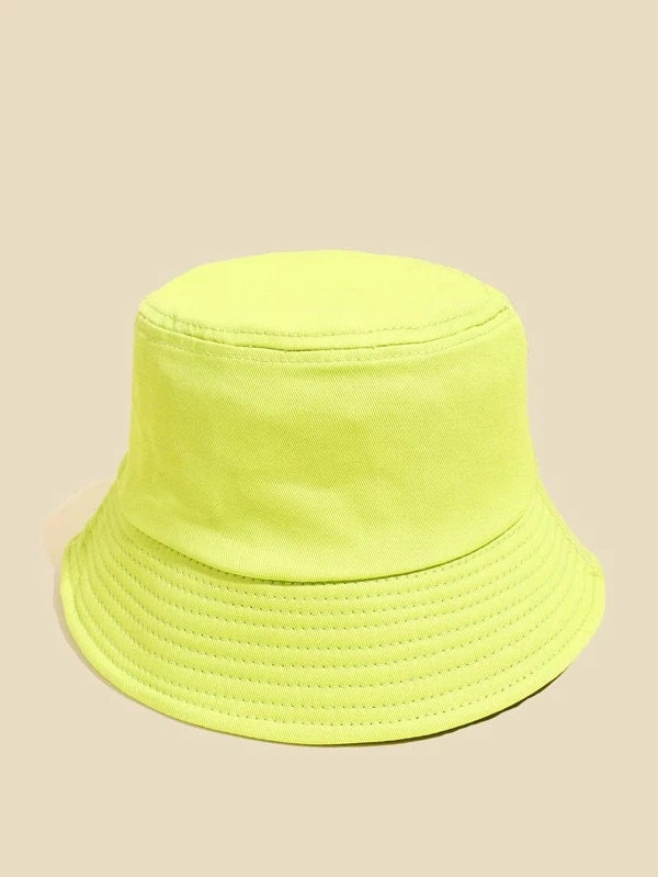 Baddie Bucket Hats Solid Colors | Etsy 