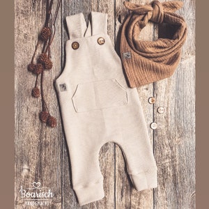 Dungarees waffle jersey different colors of the brand "Boarisch handmade"