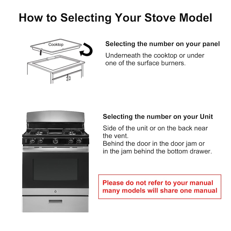 Whirlpool Stove Protectors 30 Inch, Whole Piece Design,washable