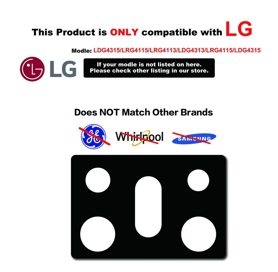 LG Stove Protectors 30inchgas Cooktop Protectorswhole Piece Etsy