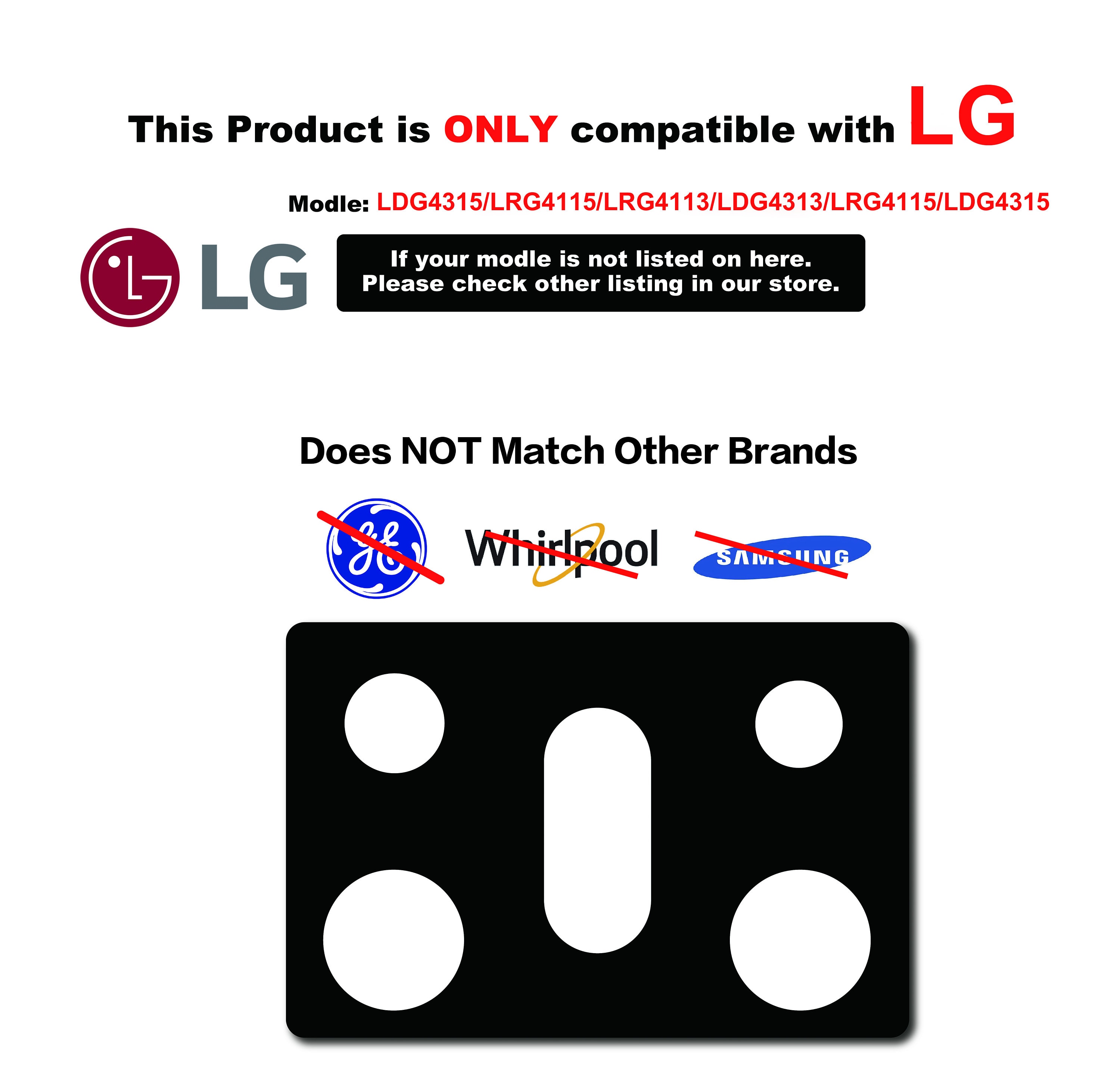 LG Stove Protectors 30inch,gas Cooktop Protectors,whole Piece Design