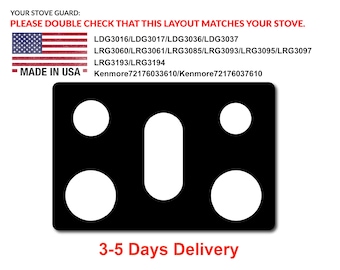 LG Stove Protectors 30inch,Gas Cooktop Protectors,Whole piece design,Washable,LRG3093/LRG3095/LRG3061/LRG3193