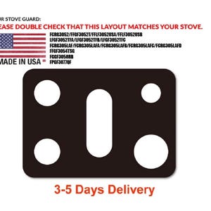 Stove Top Protector Compatible with FCRG3052,FCRG3045,FGGF3058, Custom Fit Gas Range Protectors, Reusable Non-Stick Stove Burner Liners