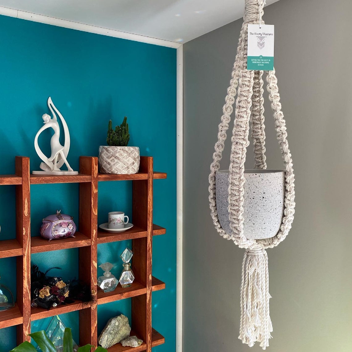 Tight Rope Pot Hanger Etsy