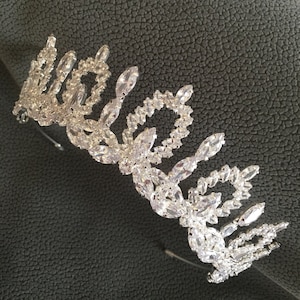 Zircon Crown, Hair Accessories, Bridal Hairpiece, Bridal Tiaras, Wedding Diadem, Tiara for Bachelor,Engagement Crowns,Crystal Crowns