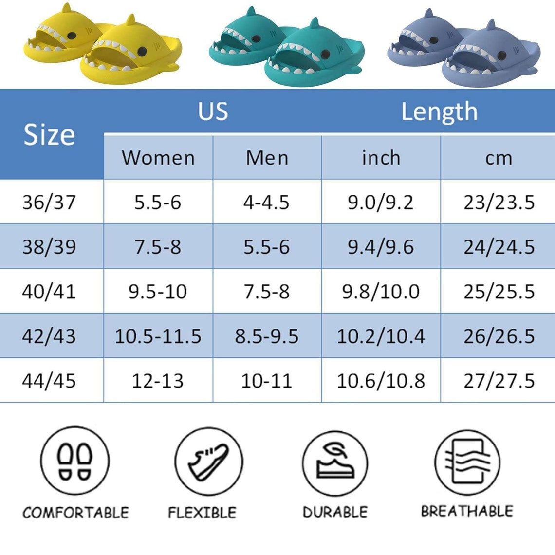 Shark Slides Shark Slippers Shark Slides Adult Active Etsy