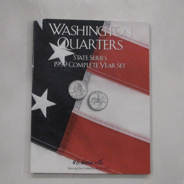 Quarter Collection Book Etsy