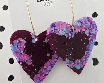 Heart hoops