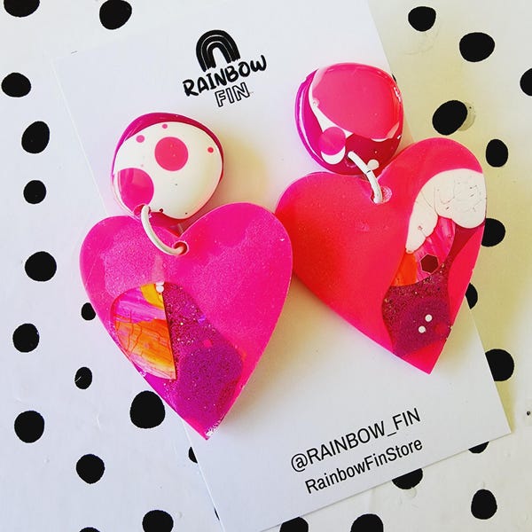 Heart dangle