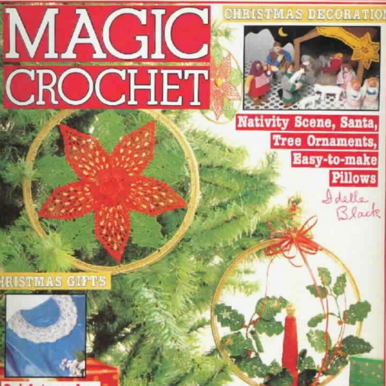 Magic Crochet Magazine, Crochet and Knitting Magazine, Vintage 53