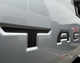 Vinyl Tailgate Letter Insert Decals Compatible with Tacoma '24-'26 model years
