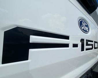 Vinyl Tailgate Insert Decals Compatible with F-150 2021-2026 Model Years (Will NOT fit trucks equipped with the Pro Access Tailgate)