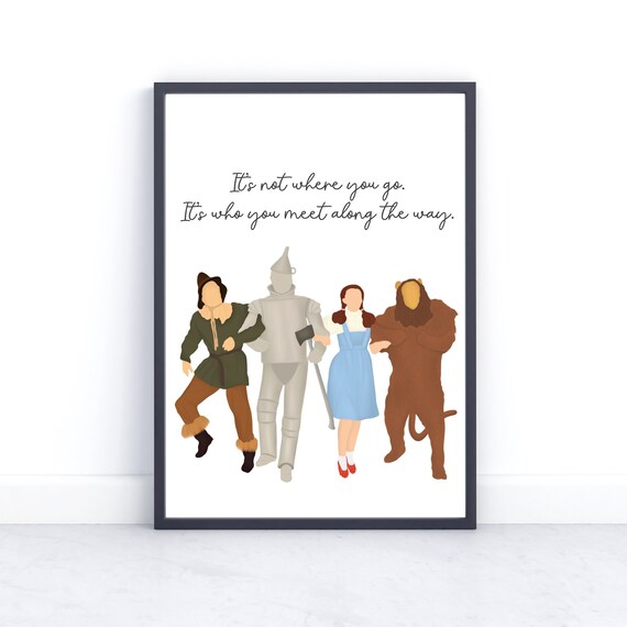 Wizard of Oz Print Wizard of Oz Quote Print Emerald City Etsy