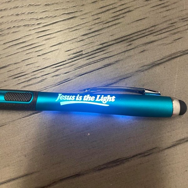 Custom Light up Pen Etsy