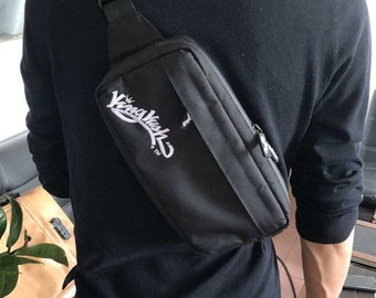 Smell Proof Bag Shoulder Bag by King Kush