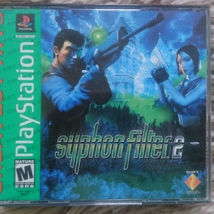 Syphon Filter Original Disc / Game for PSX / PS1 NTSC -  Israel