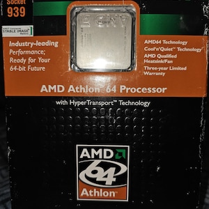 AMD Athlon 64 3500+ CPU: Socket 939, NOS Vintage Processor