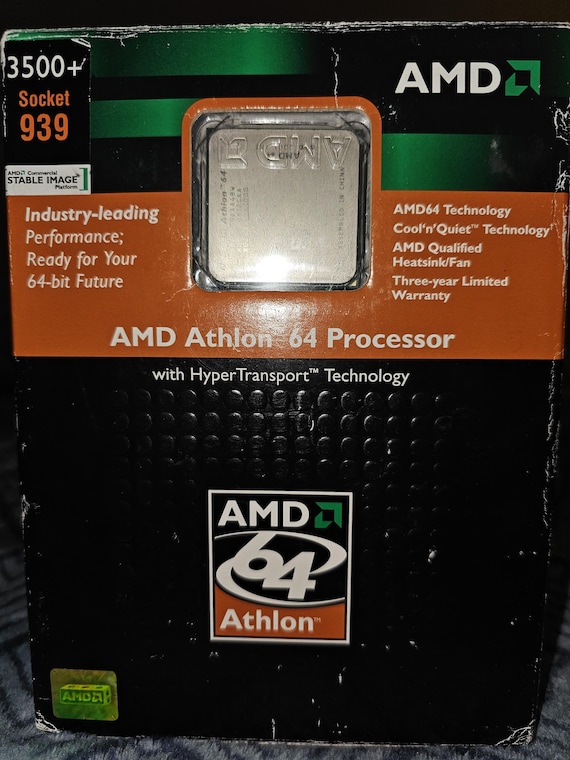 Athlon Processor Amd Athlon 3500 AMD Athlon 64 3500+ Cpu, Socket