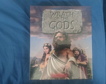 Wrath Of The Gods Vintage and Extremely old piece of game software! Complete and Brand New!