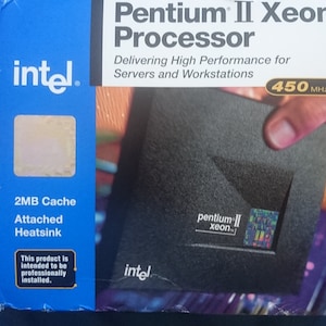 Intel Pentium II Xeon Processor - New Sealed - Legacy Server CPU