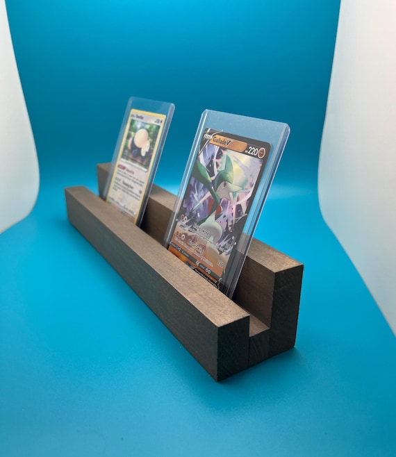 Custom Card Display Shelf: Collectible Card Stand - Etsy Custom Card Display Shelf: Collectible Card Stand - Etsy